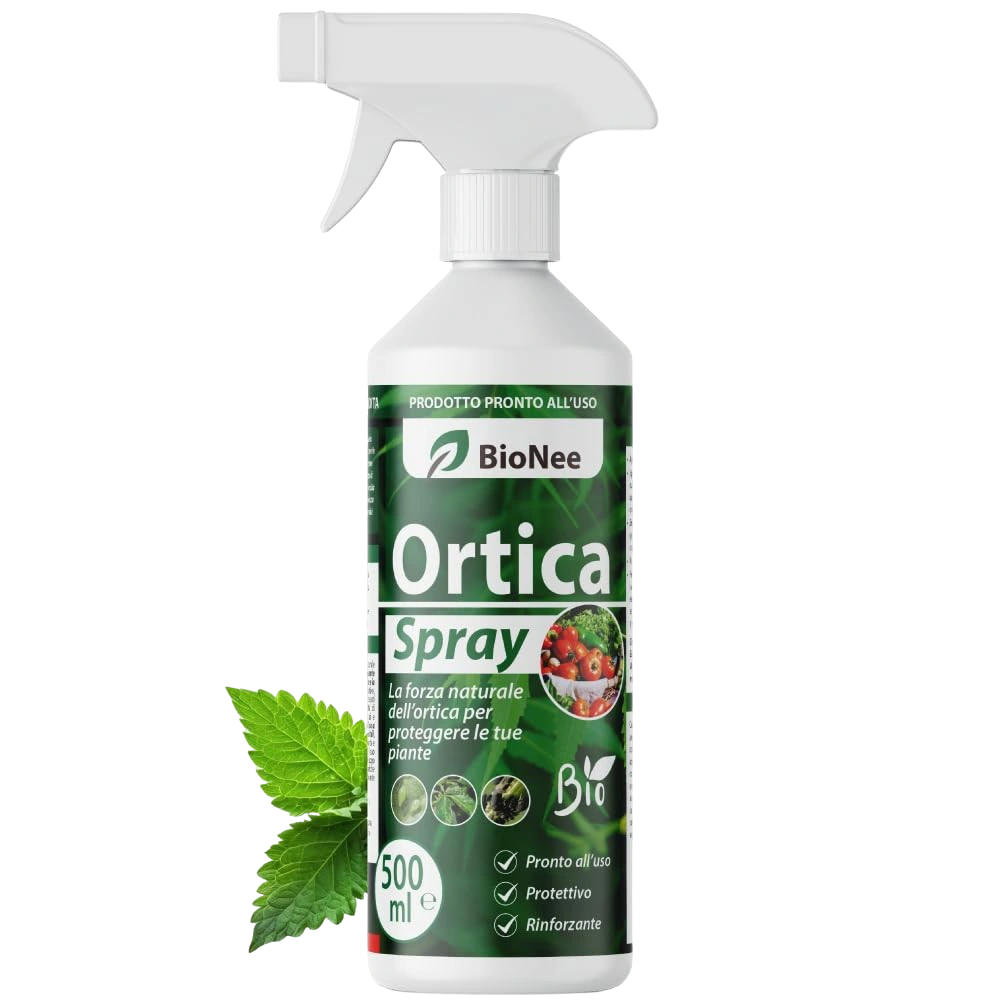 Estratto di Ortica Spray 500 ml – Pronto all’Uso – Naturale, Protettivo e Rinforzante per Piante – Ideale contro Afidi, Acari e Tignole – Per Agricoltura Biologica – Zero Residui
